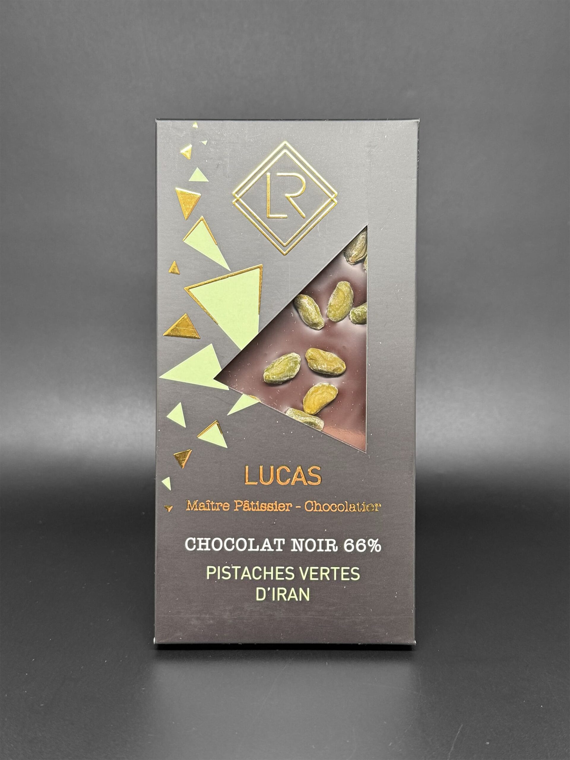 La Tablette Chocolat Noir Pistache