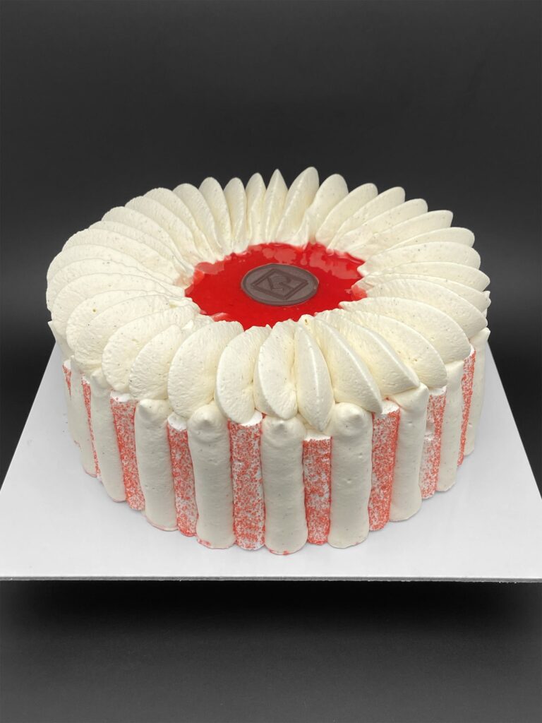 Le Vacherin Vanille-Framboise