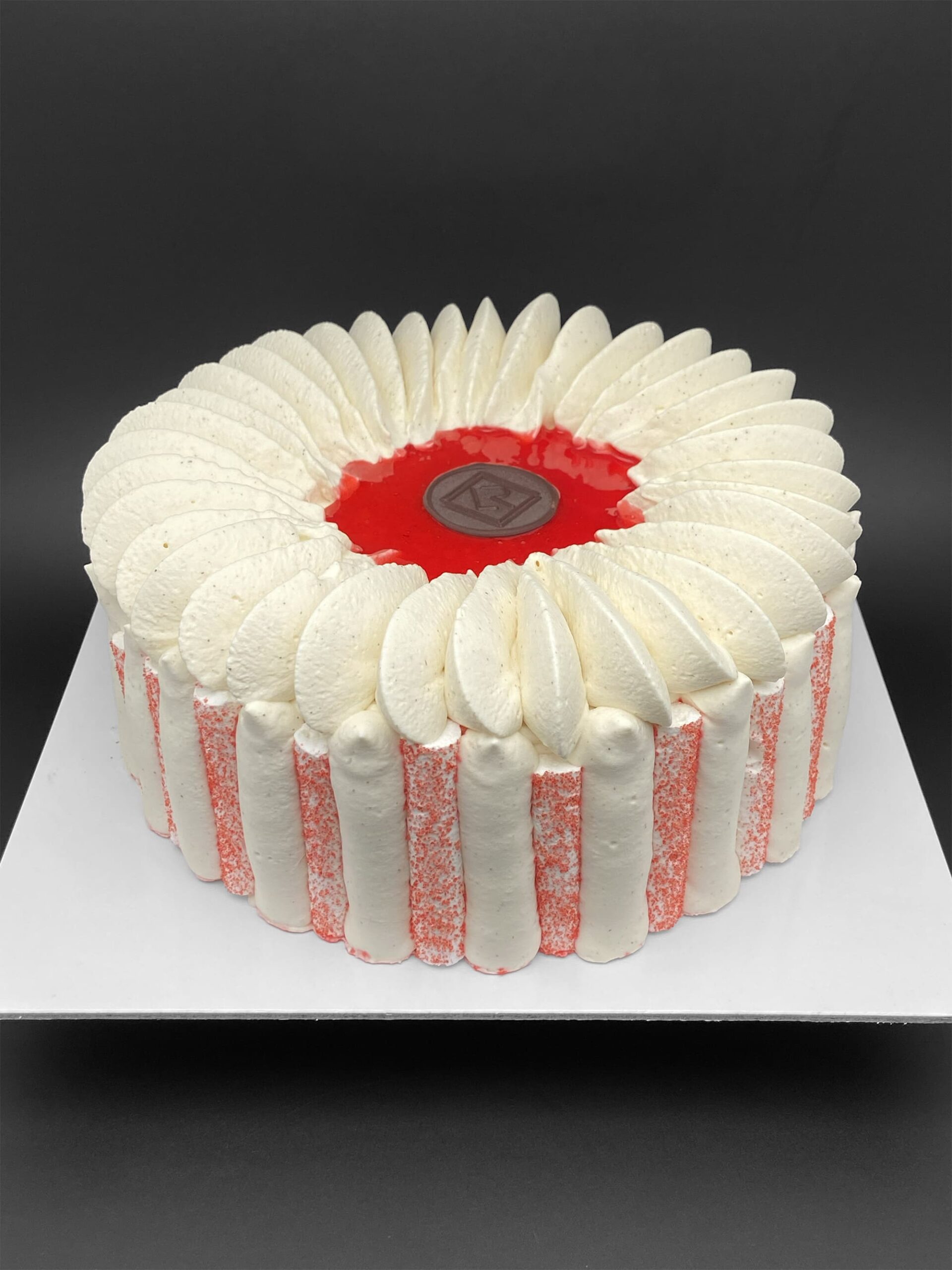 Le Vacherin Vanille-Framboise