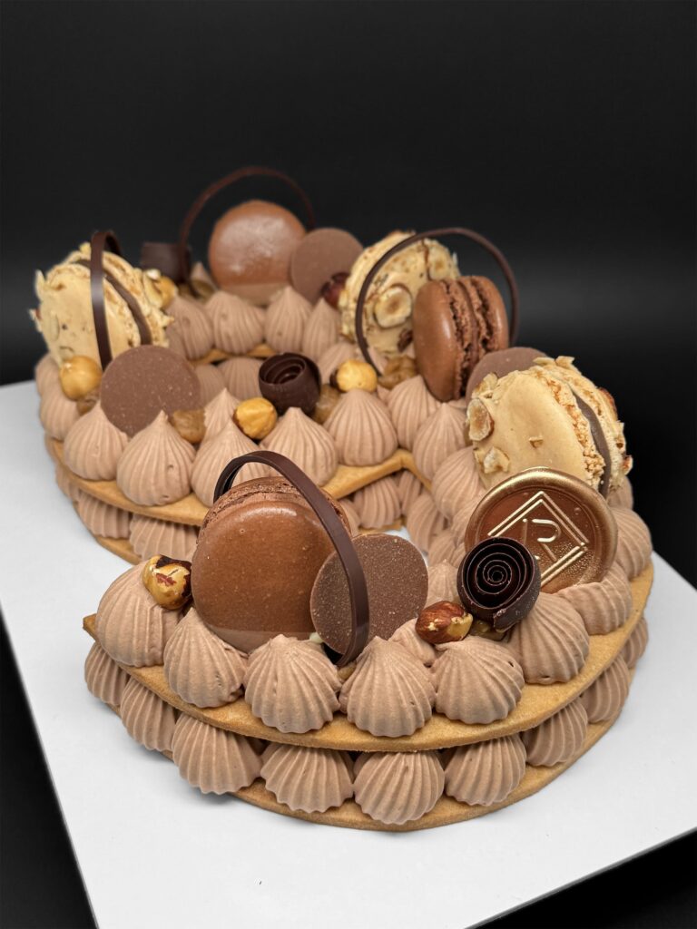 Le Number Cake Chocolat-Praline