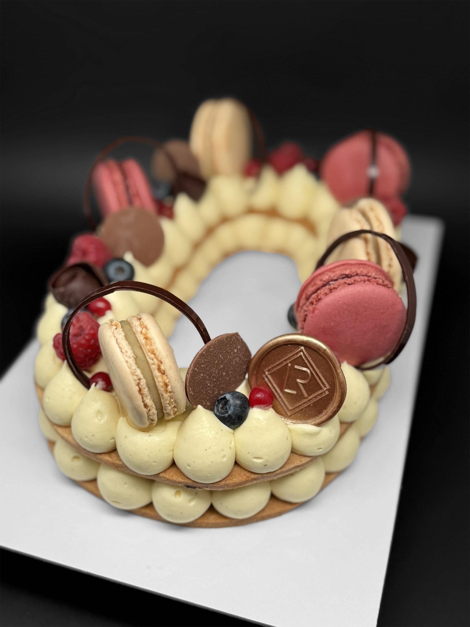 Le Number Cake Vanille-Framboise