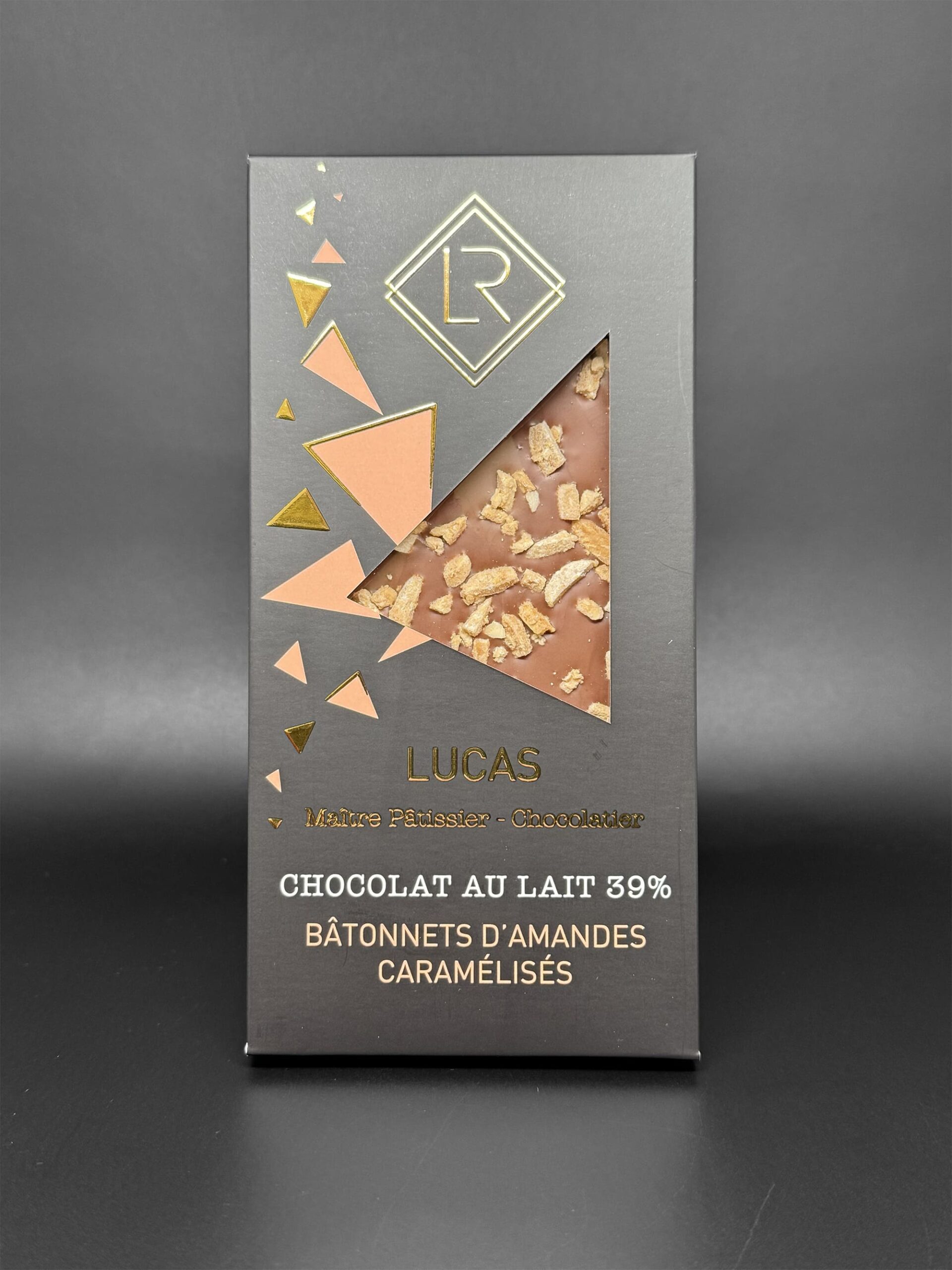 La Tablette Chocolat Au Lait Batonnets Amandes