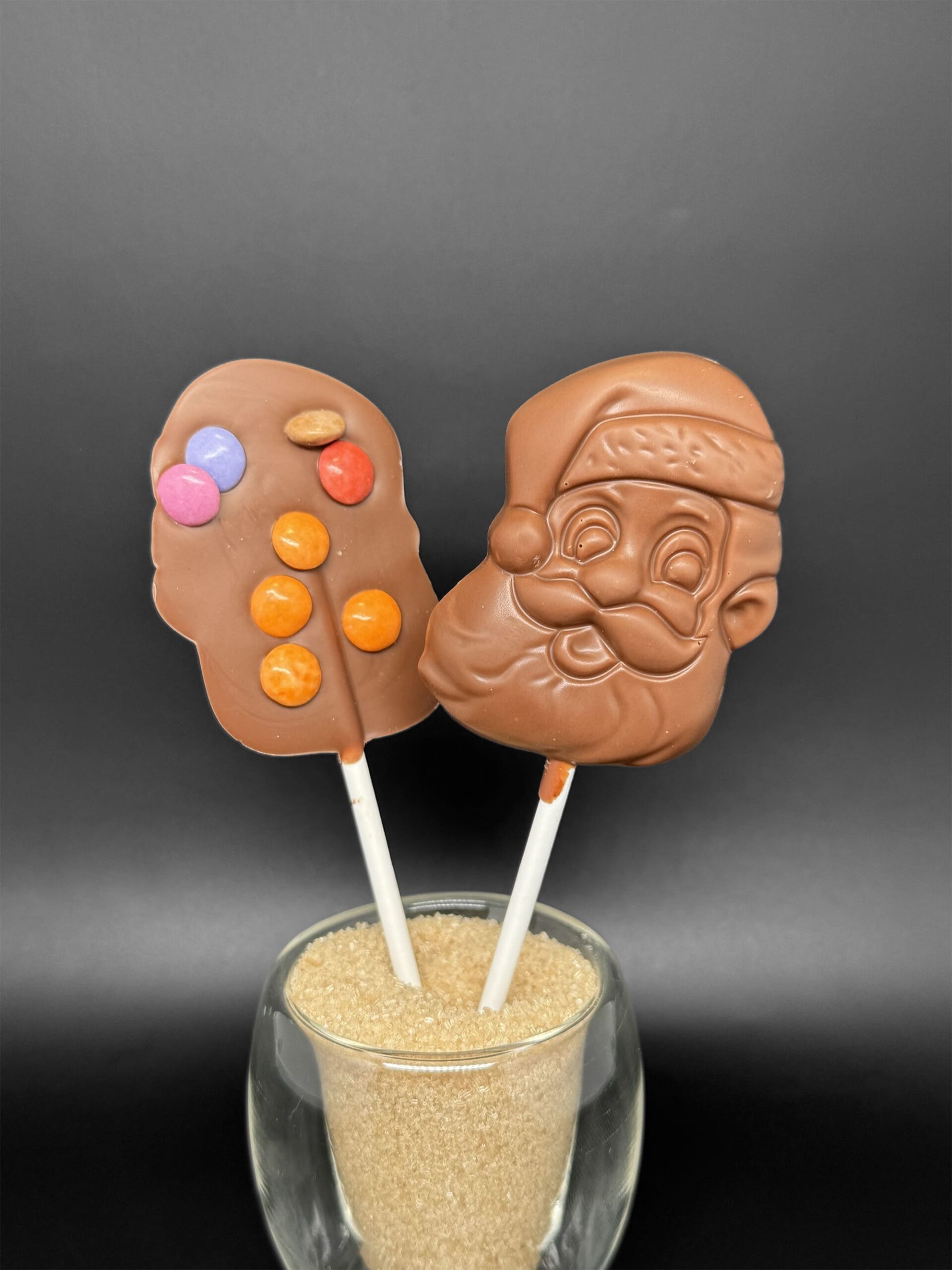 La Sucette Père Noël Lait Smarties