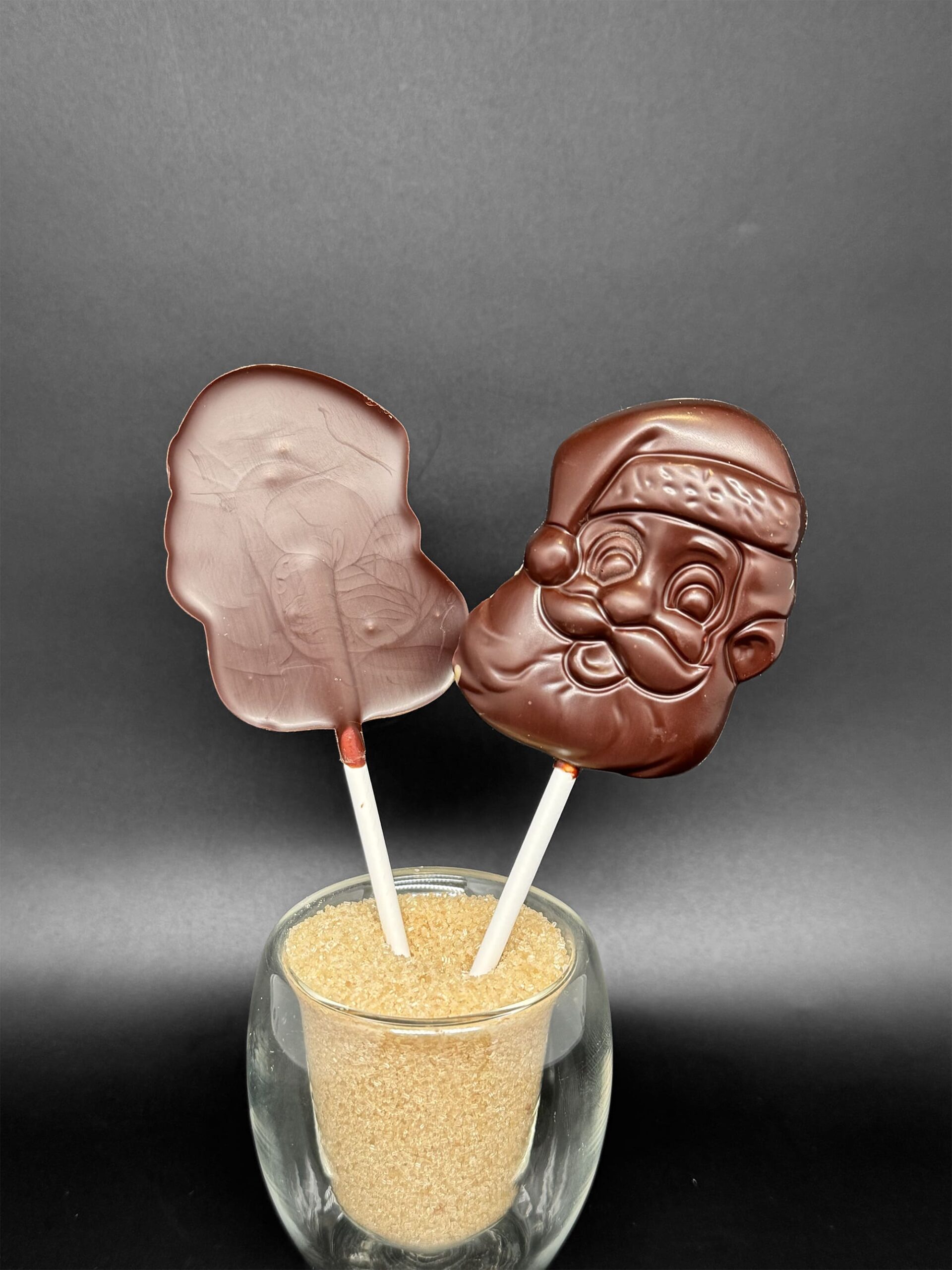 La Sucette Père Noël Noir