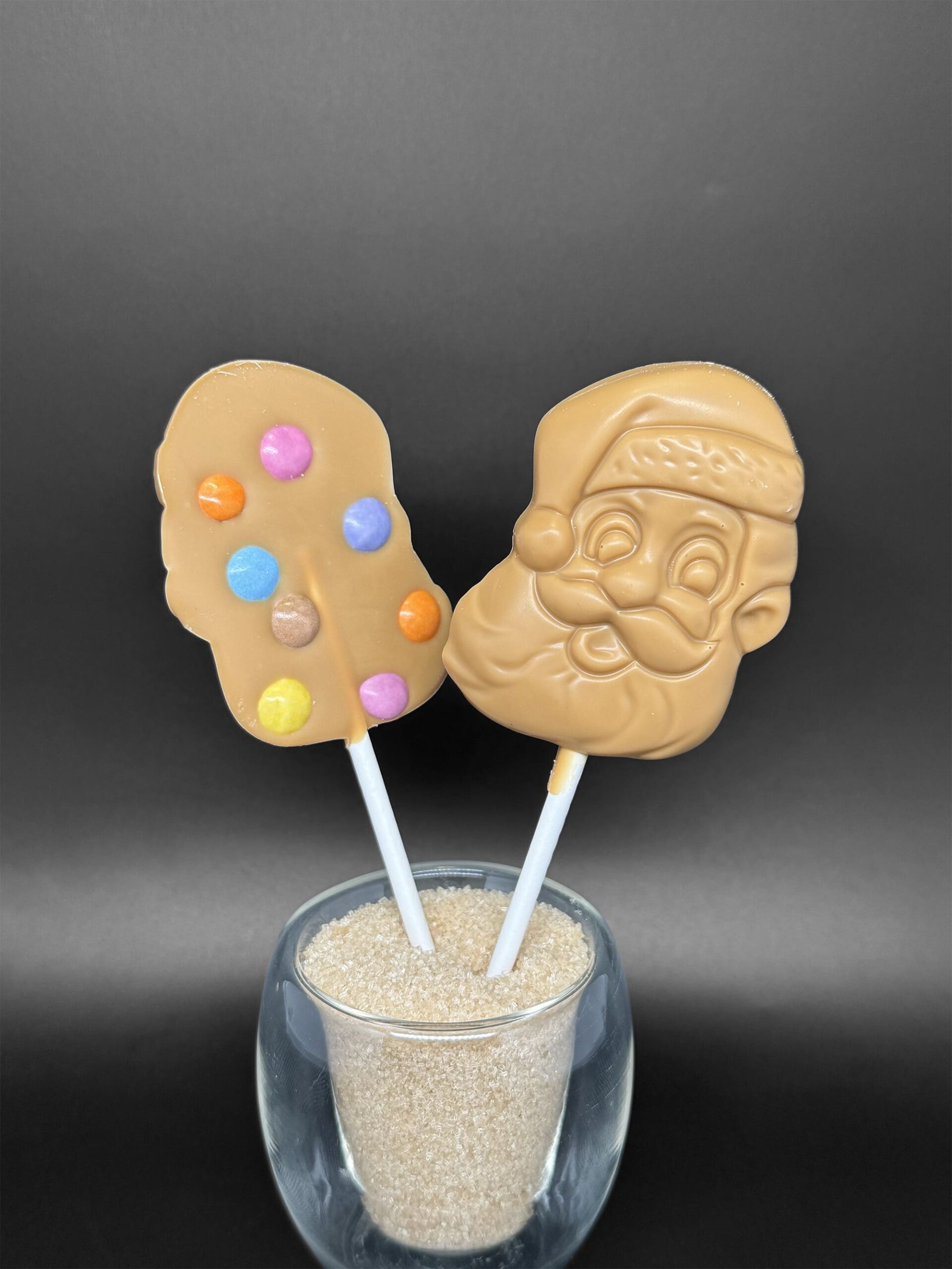 La Sucette Père Noël Dulcey Smarties