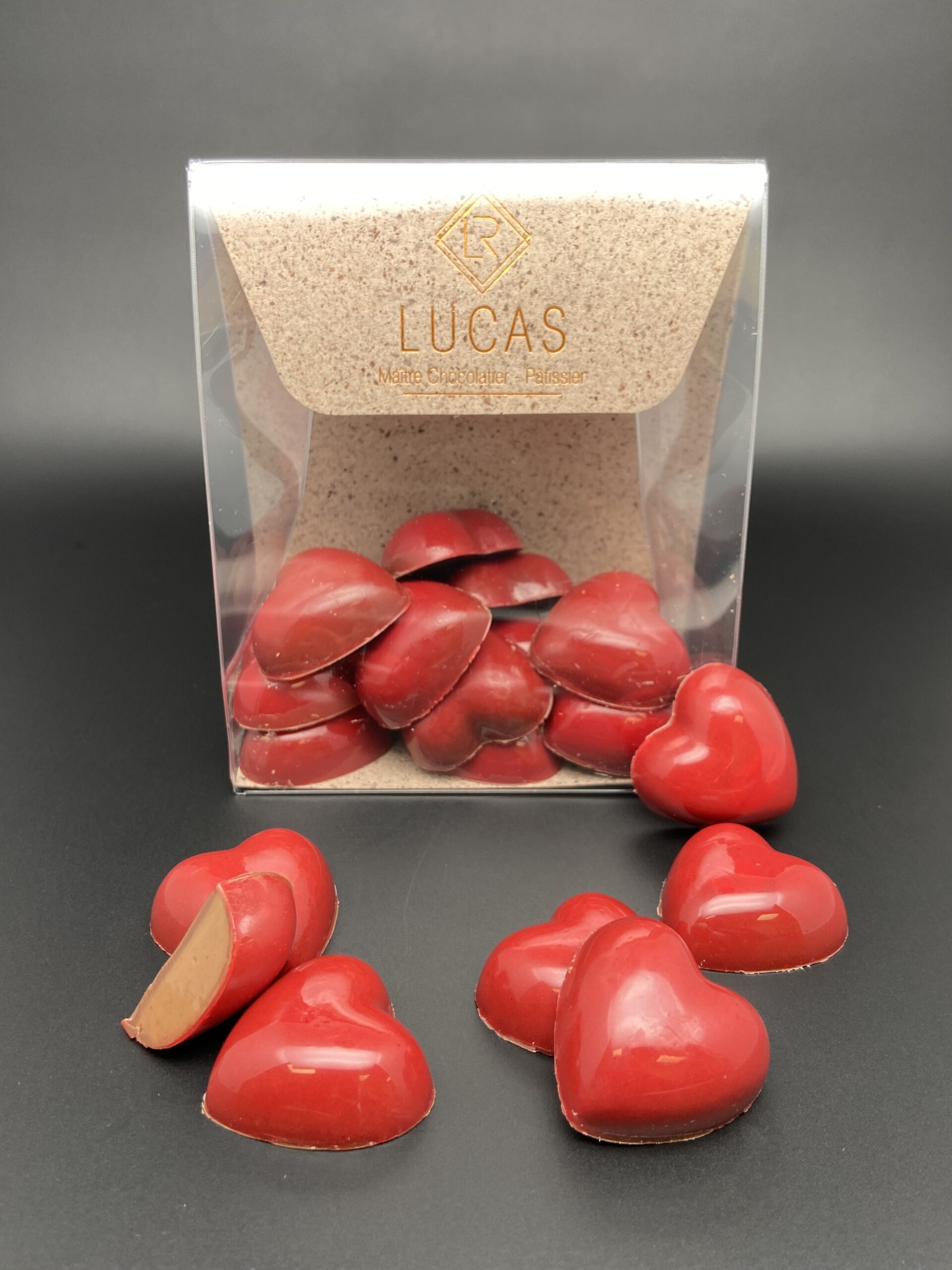Les Coeurs fourrés au Gianduja