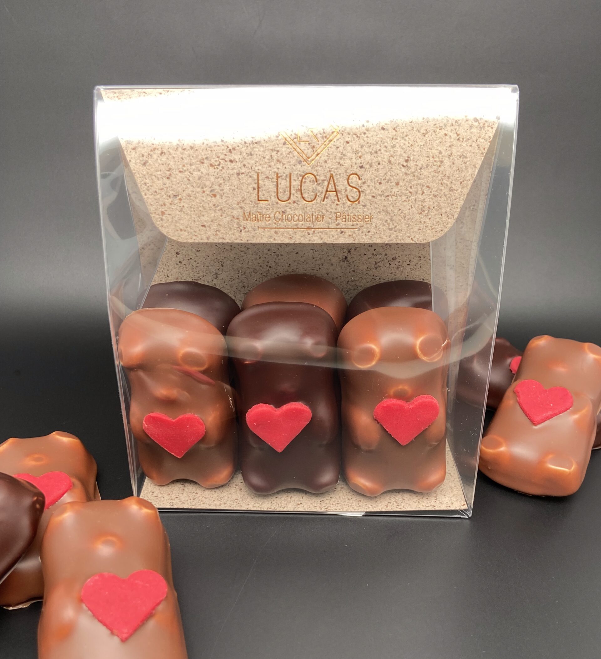 Les Oursons Amoureux – Pochette de 6